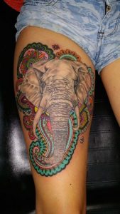 elephant tattoos