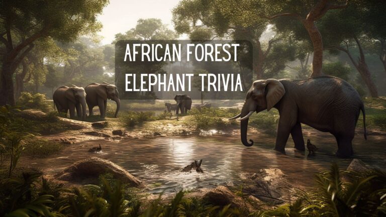 African Forest Elephant Trivia Quest: Discover the Hidden Gem